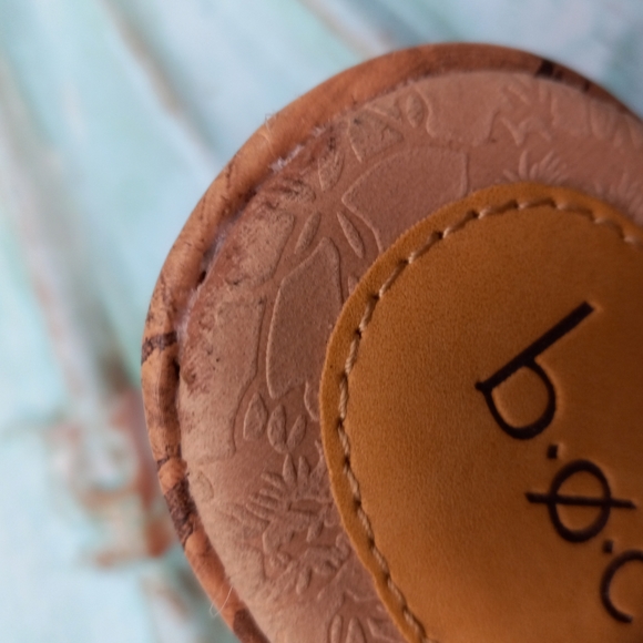 😁b.o.c Flower Wedge Sandals - Picture 7 of 7